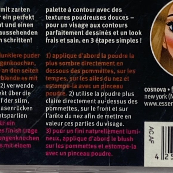 1) Essence Peach Contouring Palette Shape Your Face #10 Ready Set Peach - Picture 12 of 15